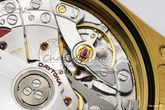 1:1 BTF Best SA4130 Daytona Black YG Bracelet Edition on 116508 YG Dial 0109